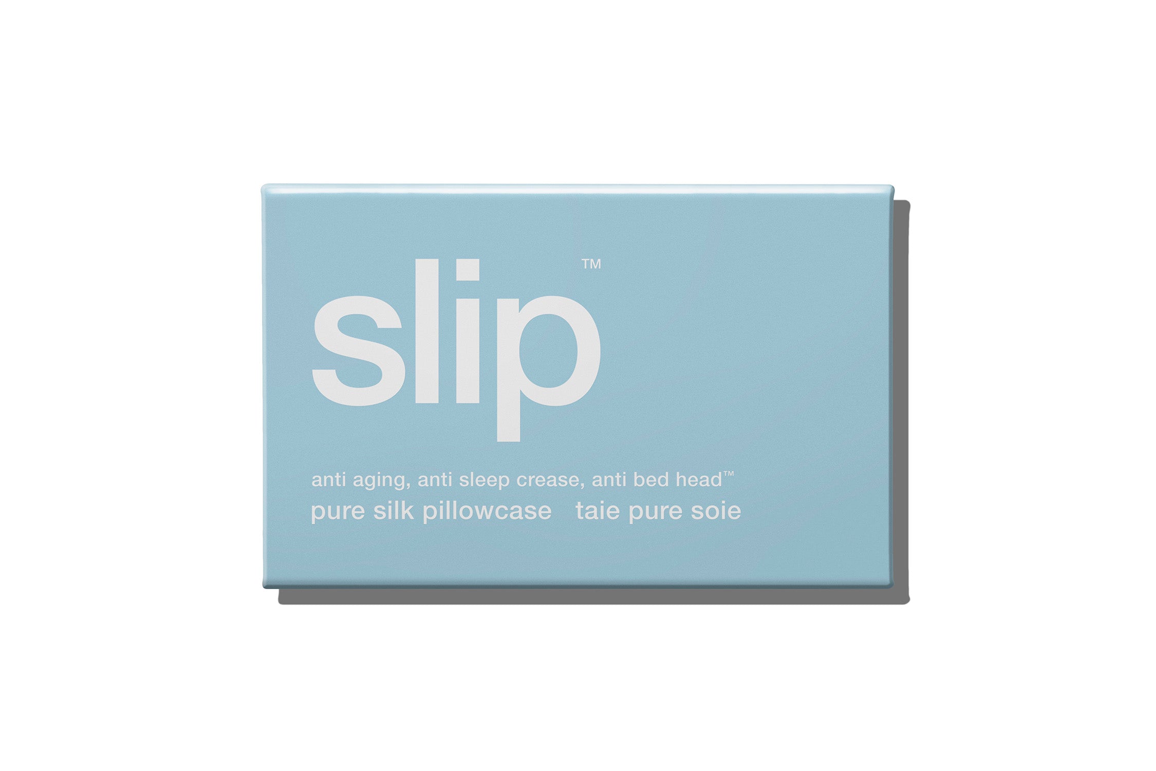 Slip Queen Zippered Pillowcase taie oreiller soie Seabreeze 51x76