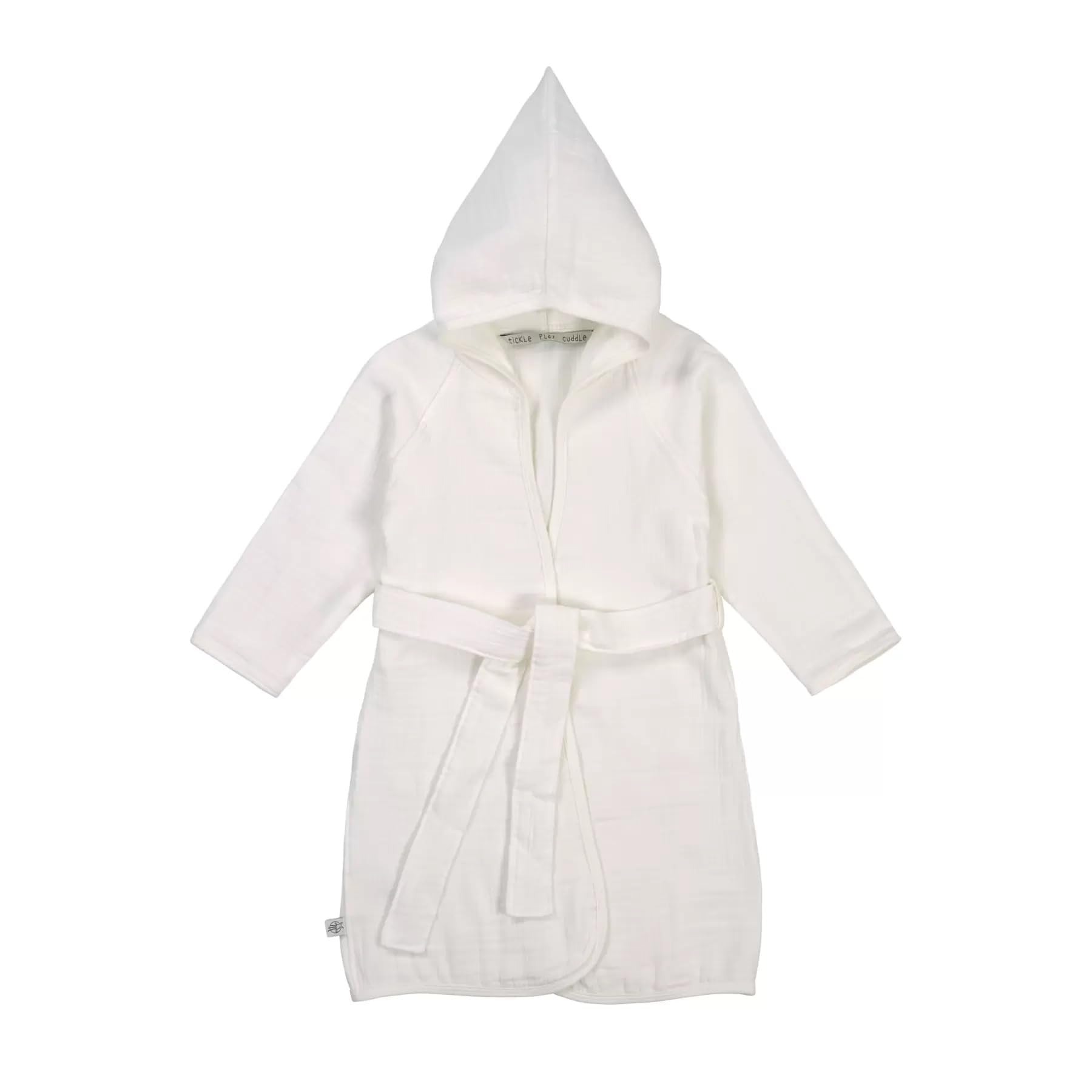 Promo Linge Peignoir bébé gaze coton blanc 2-3 ans