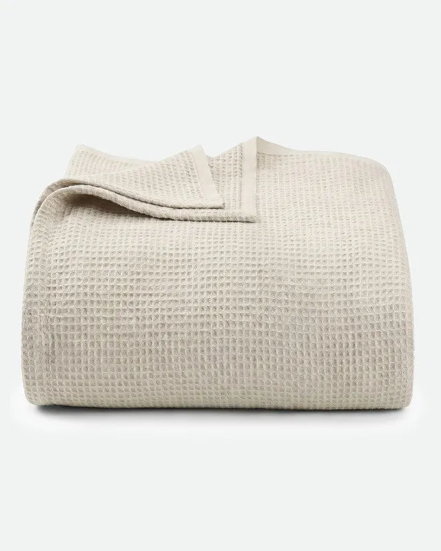 Utopia Bedding Blankets couverture gaufrée Queen kaki