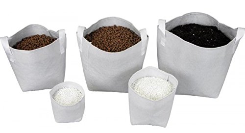 TEXPOT Geotextil-Pflanzbeutel pot géotextile 50L blanc poignée