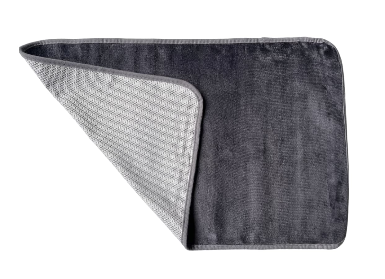 Promo Linge KGS Tapis Magique 45x70 Anthracite