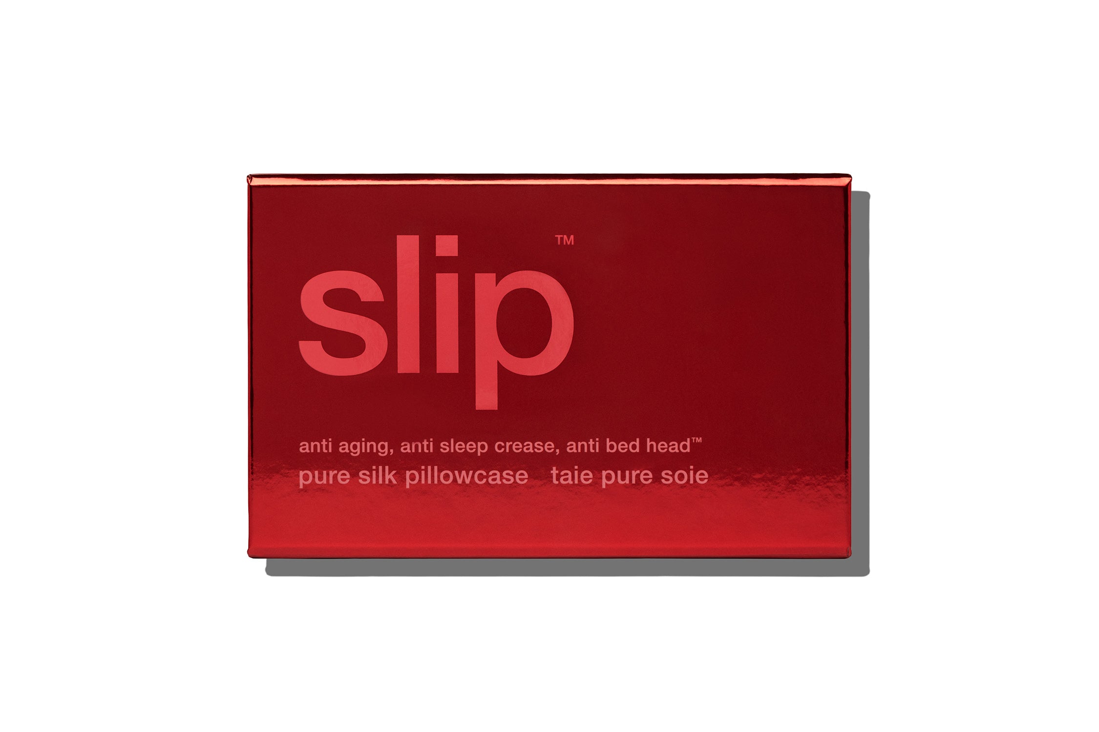 Slip Queen Zippered Pillowcase Scarlet taie d'oreiller 51x76
