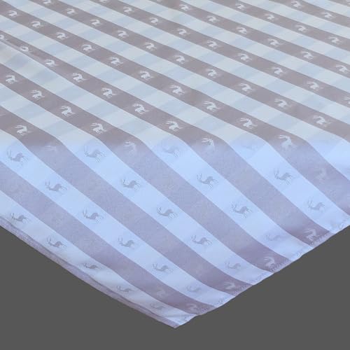 TEXPOT Tischdecken nappe 110x110 cerf rouge polyester