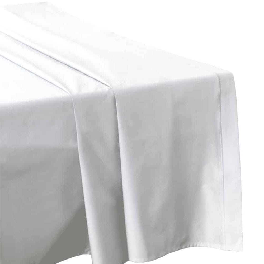 Lingorama drap plat 180x290 uni percale coton 80 fils