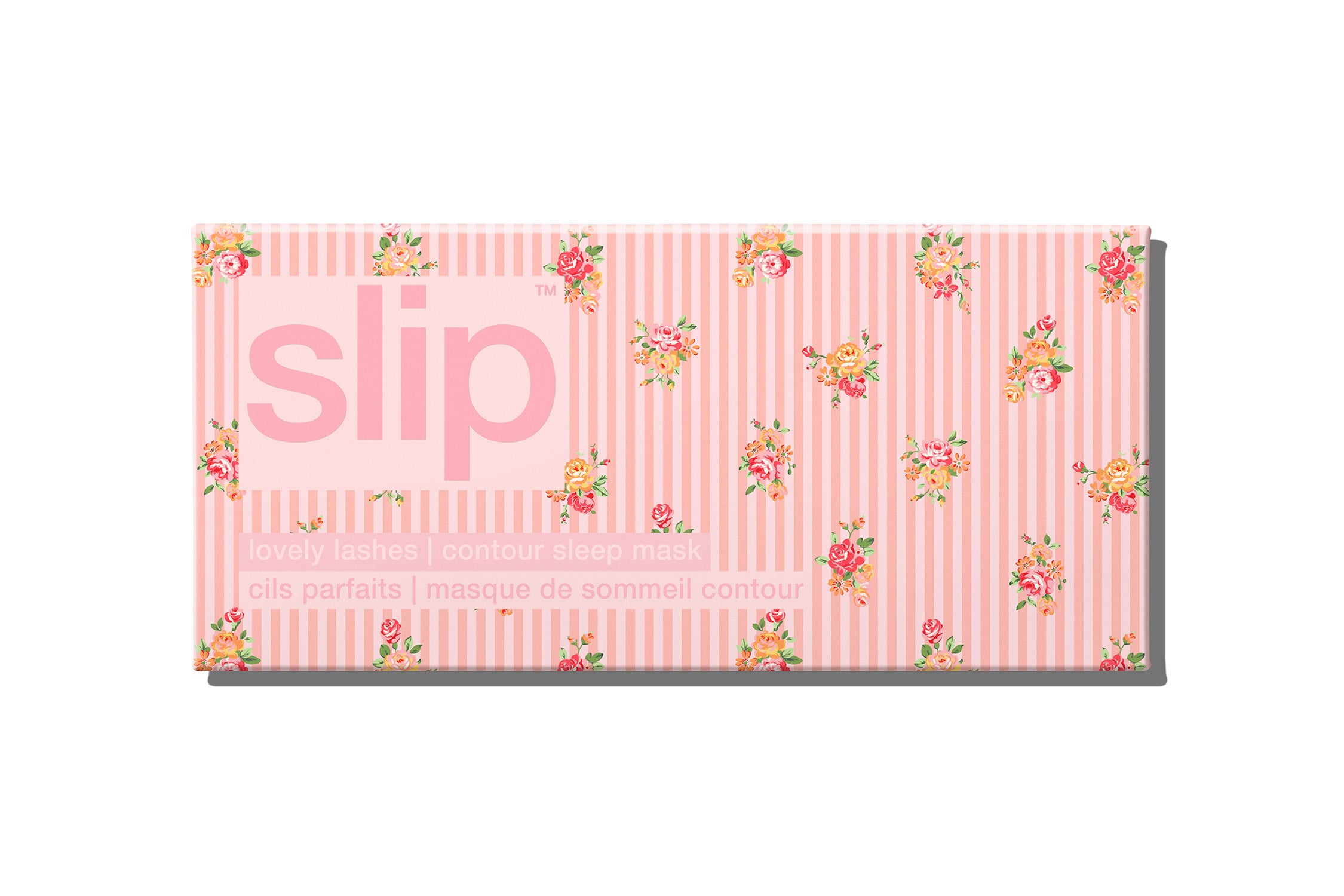 Slip Contour Sleep Mask masque de nuit soie petal rose
