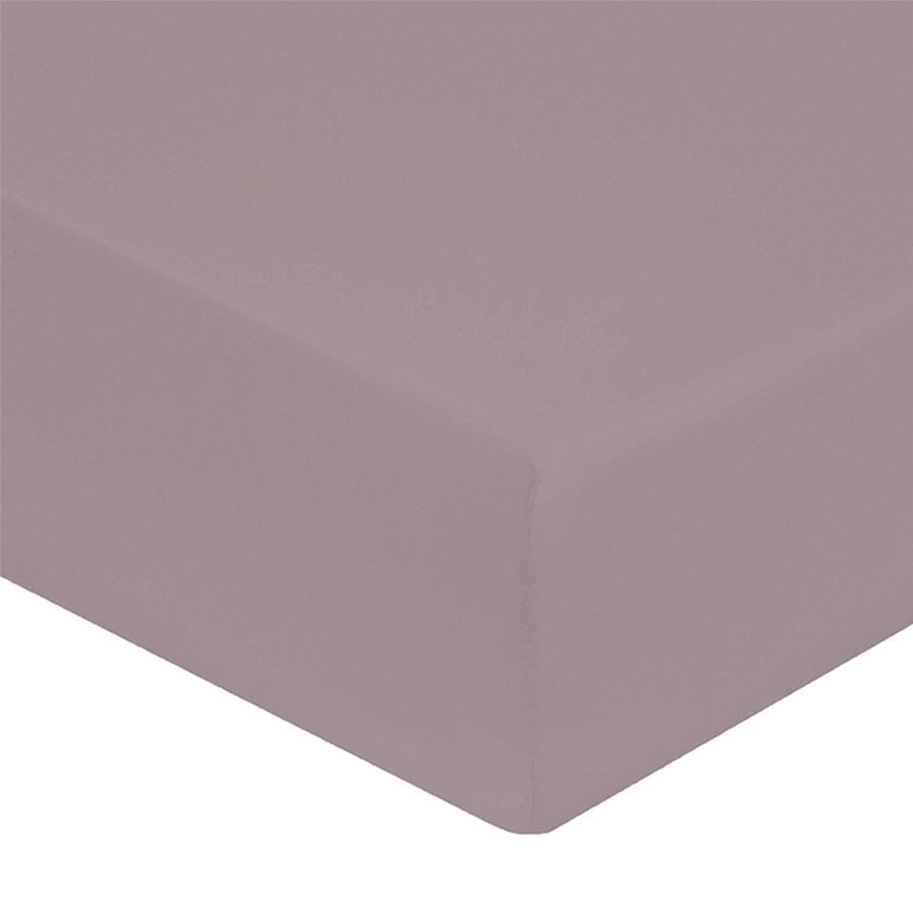 Lingorama drap-housse percale coton 140x190 blanc bonnet 40cm